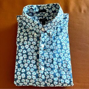 Slim fit J. Crew long sleeved shirt